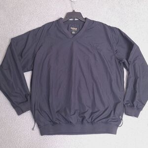 Guide Series Jacket‎ Windbreaker Mens Large Black Pullover Golf Outdoors Lined